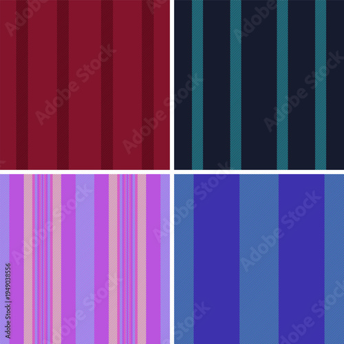 Striped pack designed for licensing projects. Market ready lines styles suit casual menswear products. Vector files stay flexible.