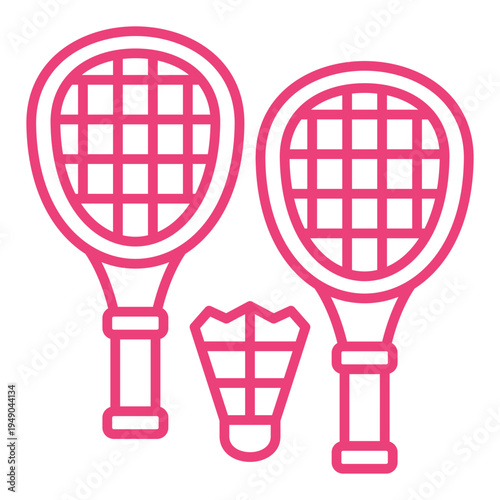 Badminton Icon