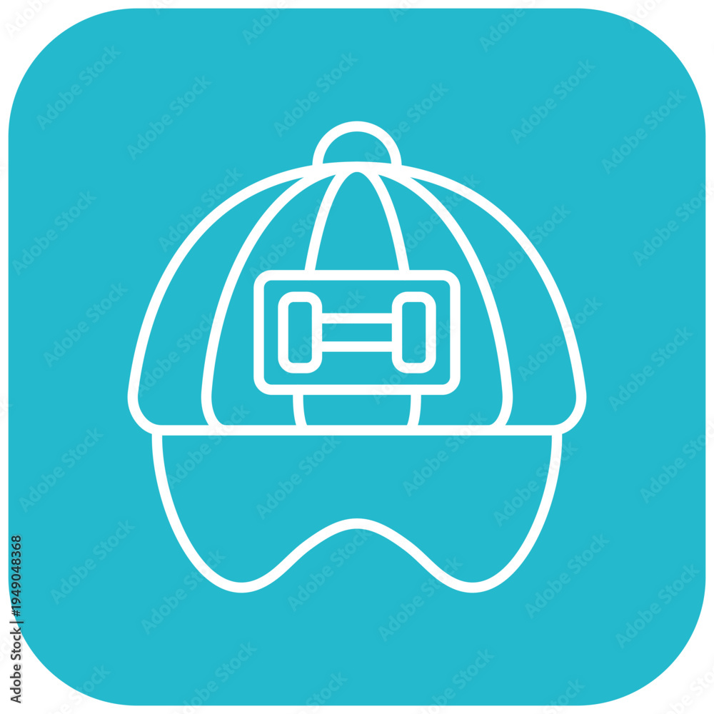 Obraz premium Gym cap Icon