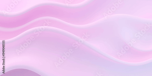 A soft pink and purple abstract background features flowing silk waves and a smooth satin texture, creating a luxury violet fabric pattern with light curves for an elegant wallpaper design
