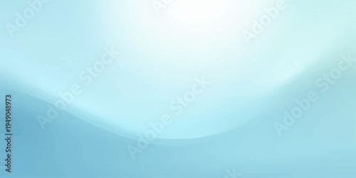An abstract blue background with waves features bright sunlight rays and glowing summer beams reflecting off the sea under a clear sky illustration design