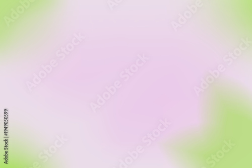 Summer spring background with blurred leaves on a light lilac background.