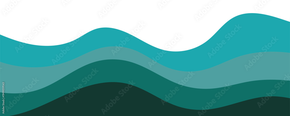 Fototapeta premium abstract sea wave background