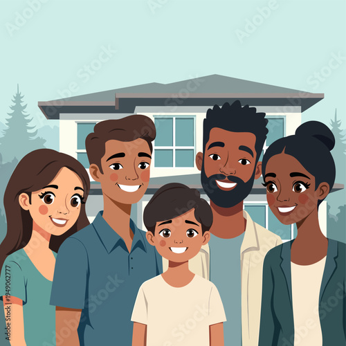 A warm and intimate illustration of a couple embracing. Perfect for representing love, connection, relationships, or creating a heartwarming feel for 