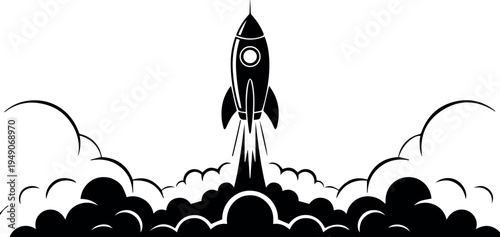 rocket launch sticker set for kids