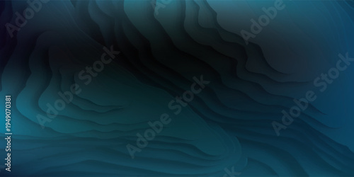 Abstract dark blue and black textured background with flowing lines.