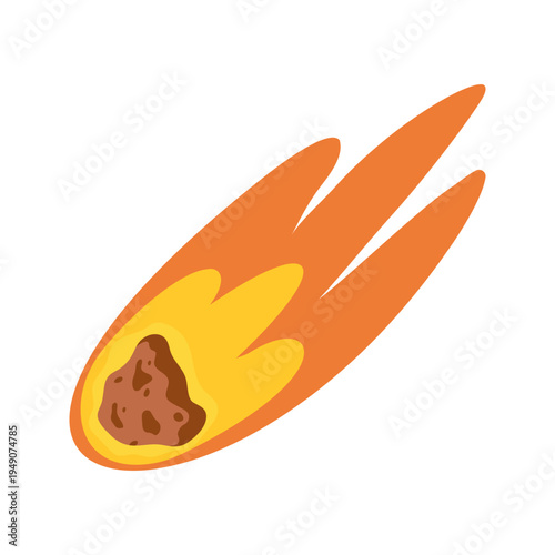 Various colorful flat space planets and astronomical objects flat illustration