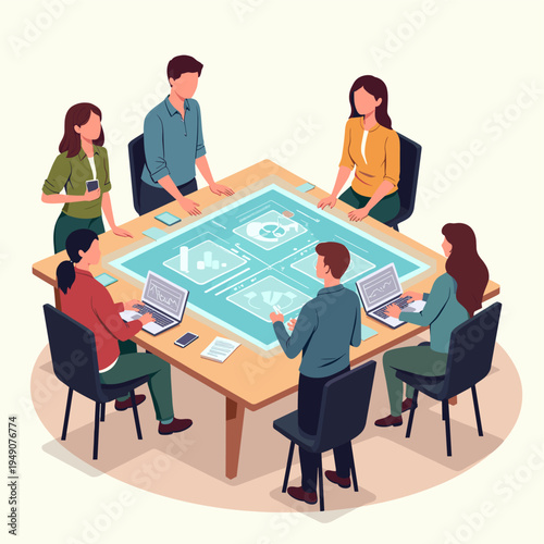 A minimalist, flat illustration depicting a partial view of a picnic setup. This image evokes feelings of relaxation and leisure, suitable for blog po