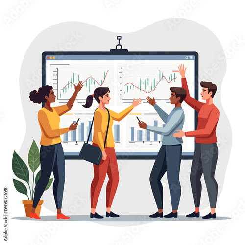 A minimalist illustration conveys a sense of care and growth. Ideal for articles about wellness, sustainability, or a modern workspace.