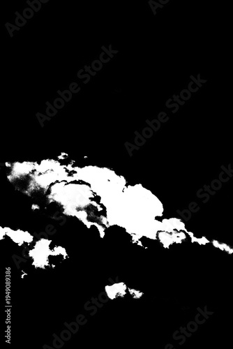 Abstraktes künstlerisches Design und Hintergrund in schwarz und weiß, Licht und Schatten