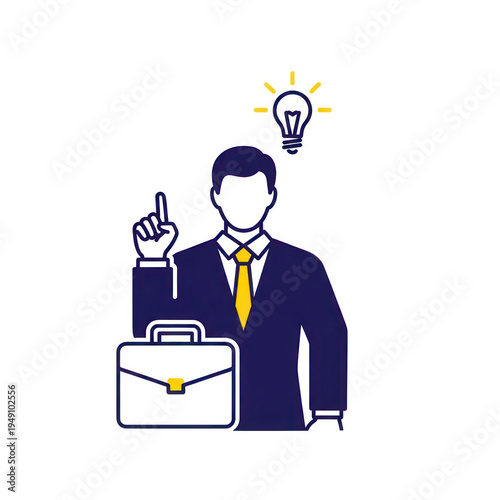 Illustrated locksmith at door hardware repair wearing utility belt, focused and skilled.