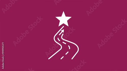 Road to Success - Achieving Goals and Reaching Milestones.