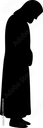 Jesus Christ Silhouette Drawing Element