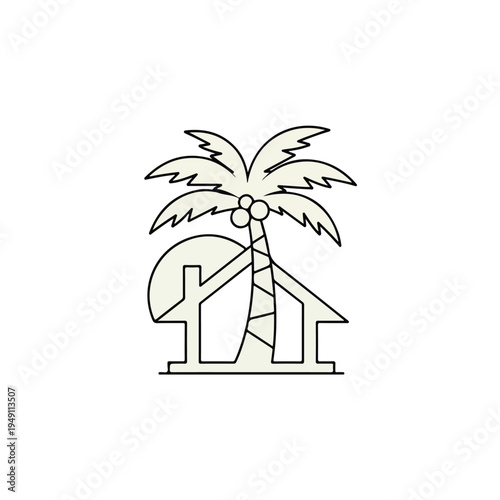 palm tree vector