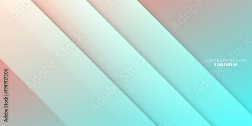 Abstract overlap 3D background with gradient purple and blue design. Simple trendy pattern background with lights. Eps10 vector