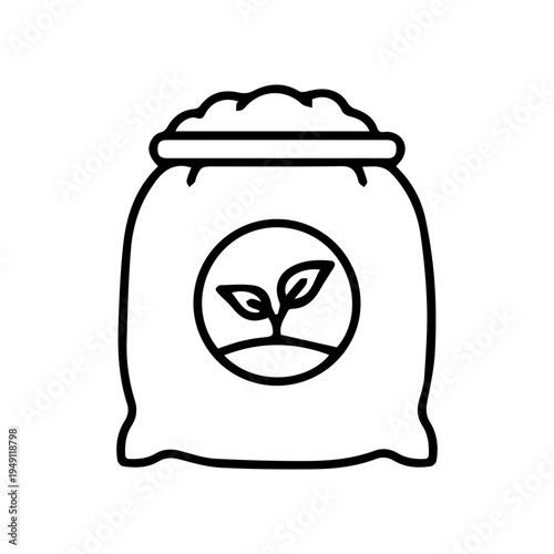 Fertilizer Bag with Sprout
