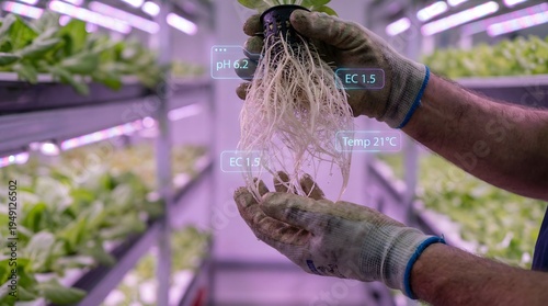 Smart farming using hydroponics and sensors for precise monitoring of plant health and environmental conditions