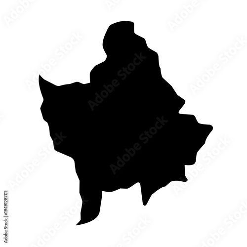 Map Vector Silhouette