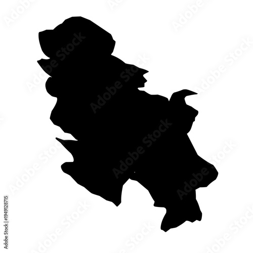 Map Vector Silhouette