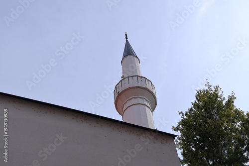 Minaret of a mosque in Travnik, Bosnia