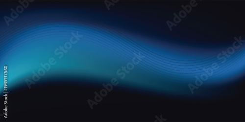 Color gradient lights on black background, abstract blue and red grain gradation texture, abstract background vector