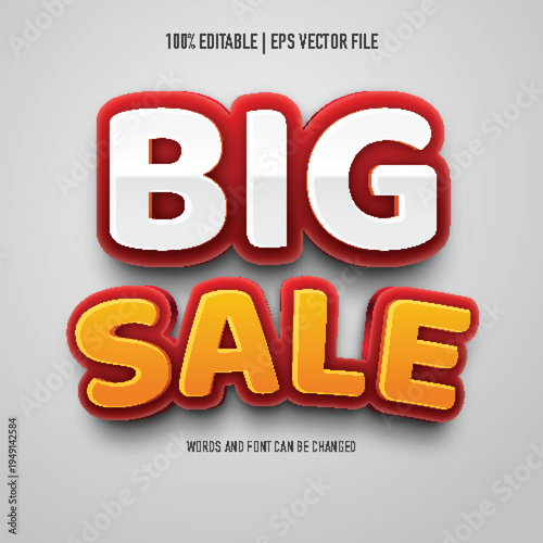 Big sale online sell 3d editable text effect