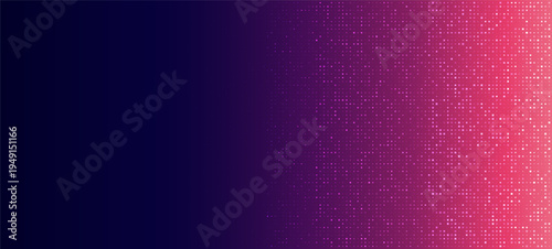 Modern digital background with smooth purple to pink gradient and dotted halftone pattern
