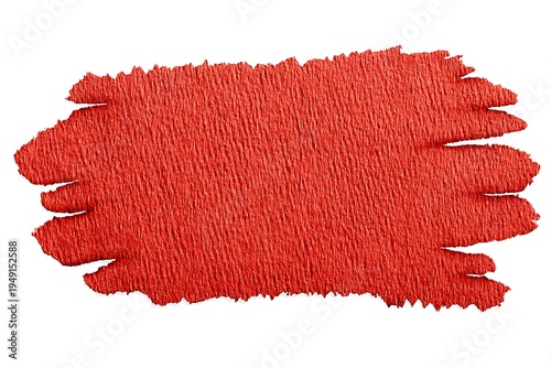 Wallpaper Mural Red Fabric Texture with Frayed Edges. Torontodigital.ca