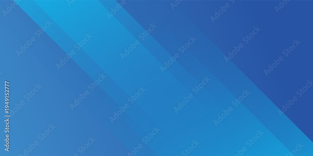 Fototapeta premium Modern Blue Abstract Geometric Background with Diagonal Layered Shapes. vector illustration
