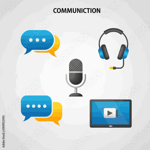 Communication technology and media tools.