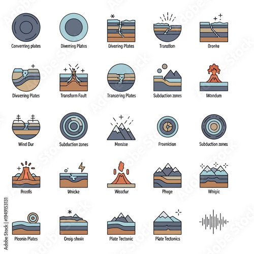 Geological Formations and Volcanic Landmarks.
