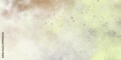 Abstract watercolor art background template. green and beige watercolor backdrop empty space for text, banner, presentation.abstract colored background. background of warm watercolor abstract painting