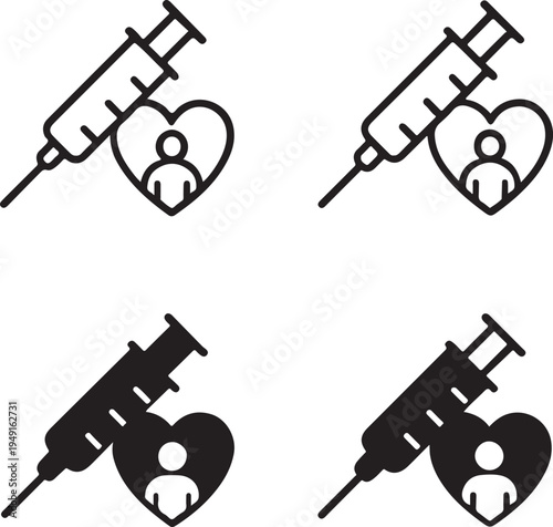 Isolated Drug Addiction Support Icon Design, Drug Addiction Support icon, Drug Addiction Support vector symbol, recovery help awareness concept, community health support illustration