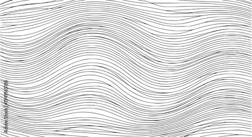 Set of wavy zigzag lines. Wave thin line background. Vector zigzag and wavy blue horizontal underline. Vector illustration EPS10.
