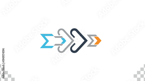 arrows pointing right direction signs.