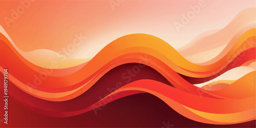 Flowing Fluidity of Colors: An abstract display of undulating waves of vibrant color, offering a dynamic visual that evokes movement and emotion. 