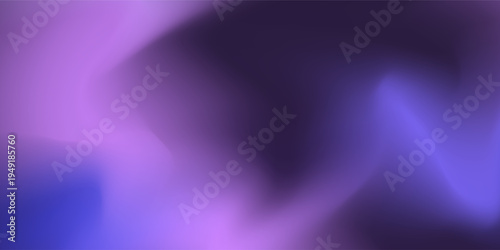 Abstract Fluid Gradient Background with Vibrant Purple and Blue Waves