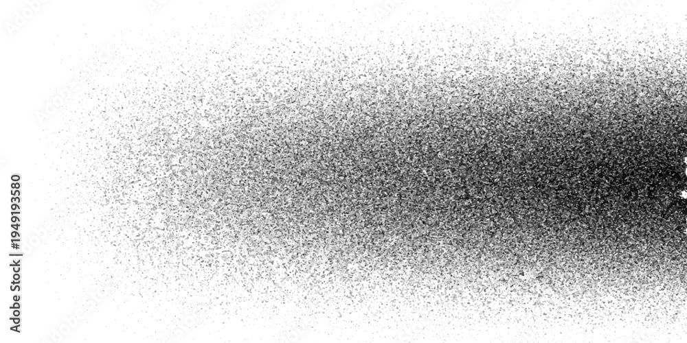 Φωτογραφία Noise grain background, pointillism dots gradient or dotwork pattern, vector stipple effect
