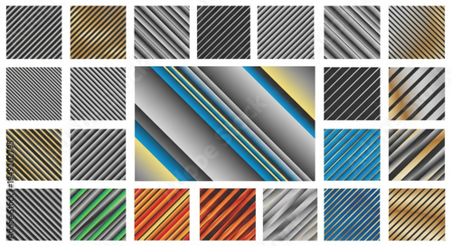 Abstract Diagonal Stripes Pattern Background.
