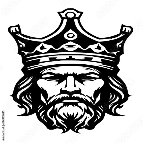 king of the king , Vector illustration of a king kaisar , silhouette of a king kaisar 