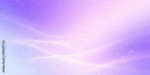 An abstract purple background features flowing waves of smoke and light, creating a smooth gradient design with pink and blue lines in a motion-filled vector pattern for an artistic wallpaper