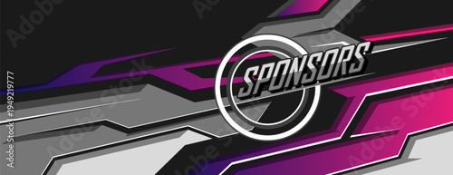 Racing car wrap. Abstract strip for racing car wrap, sticker, and decal. vector eps 10 format.