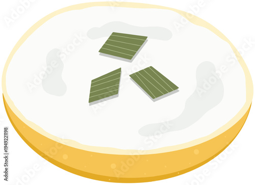 Thai coconut pancake with green onion topping (Khanom Krok)