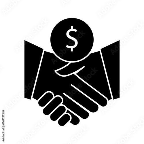 Bussines icon on white background