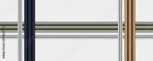 Classic Decorative Wall and Ceiling Molding Set – Elegant Crown Molding, Baseboard, and Architectural Trim Vector Collection