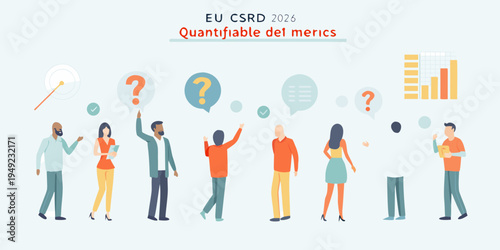 People questioning quantifiable metrics related to eu csrd 2026 reporting