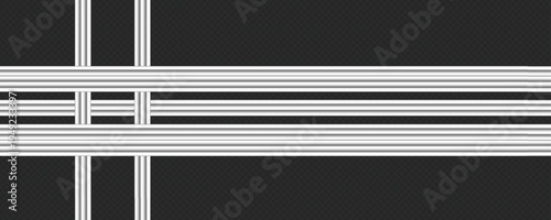 Classic Decorative Wall and Ceiling Molding Set – Elegant Crown Molding, Baseboard, and Architectural Trim Vector Collection