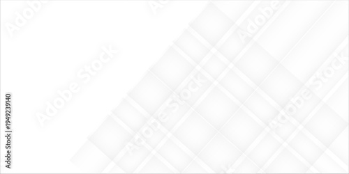 White background with beautiful abstract pattern, banner design