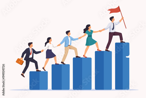 Teamwork and Success Steps