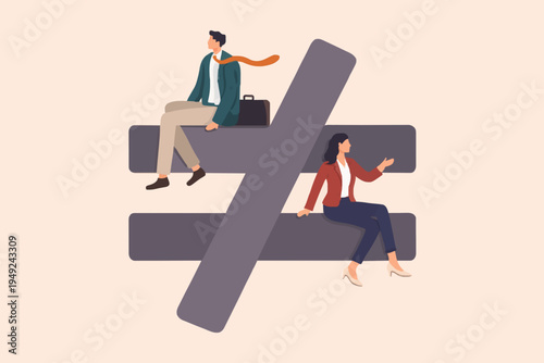 People and Equality Concept